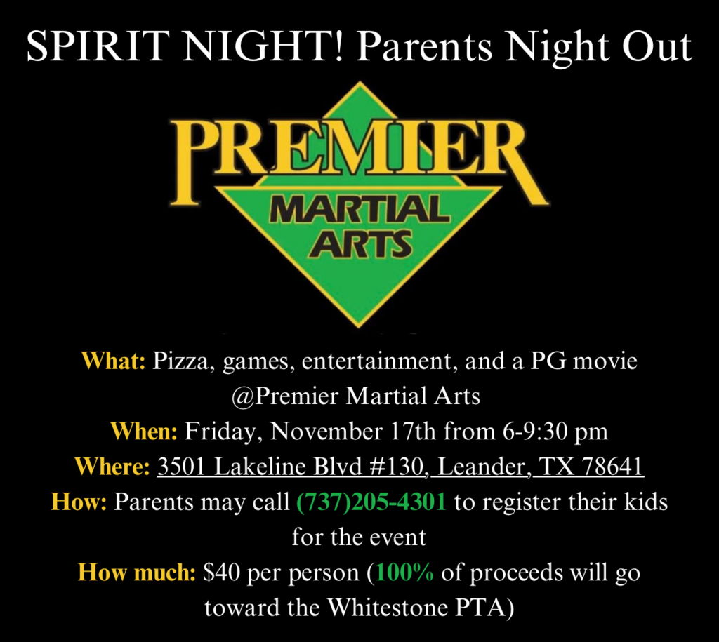 Premier Martial Arts Spirit Night 2023